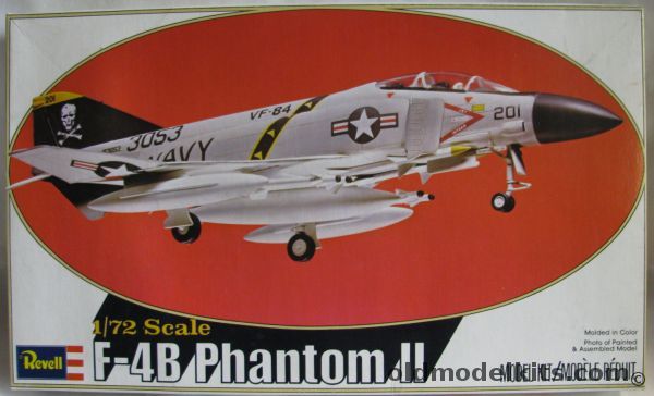 Revell 1/72 McDonnell-Douglas F-4B Phantom II - VF-84 Jolly Rogers, 4302 plastic model kit